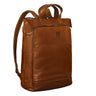"Dwight" Mochila de cuero Grande Hombres Mujeres