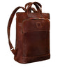 "Dwight" Mochila de cuero Grande Hombres Mujeres