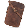 Loki Bolso De Cuero Vintage Para Móvil Ideal Para Viajes Y Festivales