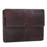 “Clark” Maletín De Cuero Para MacBook 13.3" Funda De Portátil
