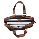 Braune Ledertasche Aktentasche für Damen
