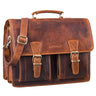 "Jeffrey" Portadocumentos Maletin Cuero Vintage