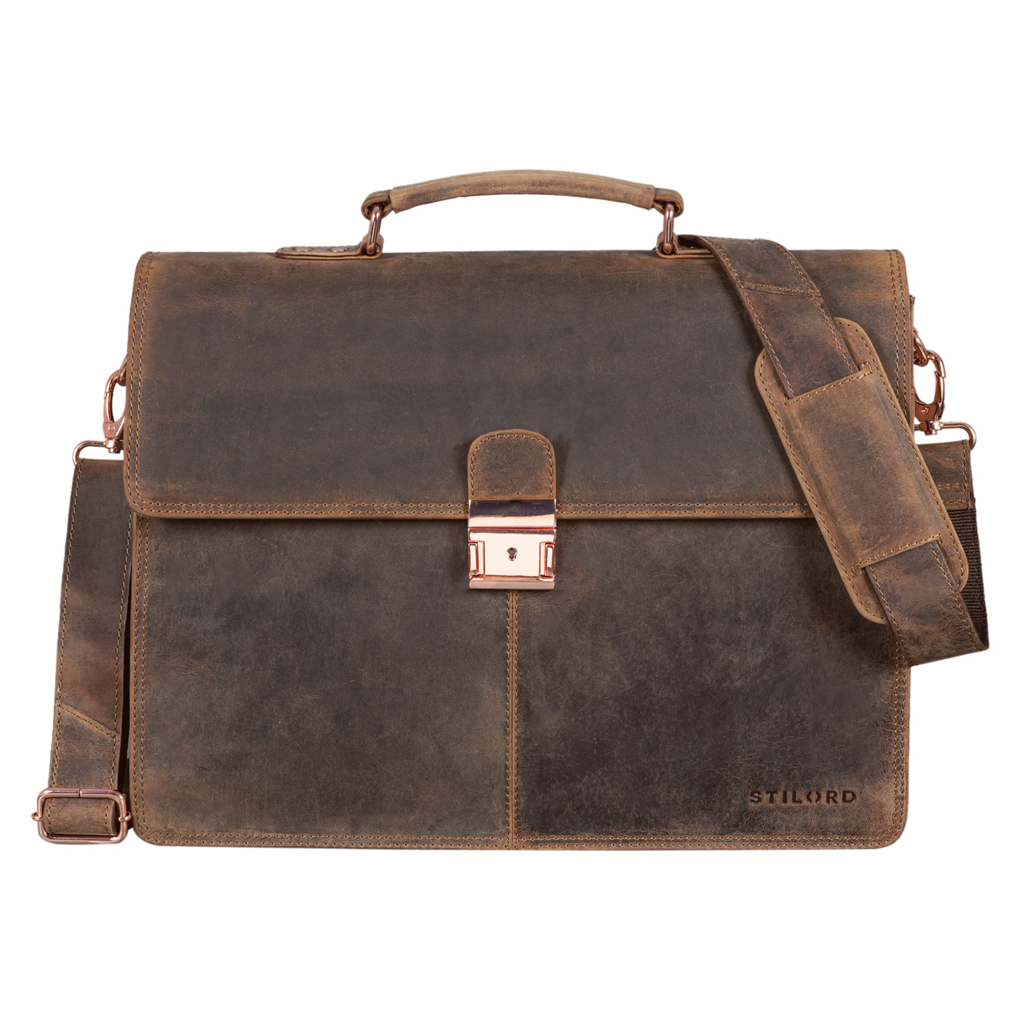 Aktentasche Vintage Look