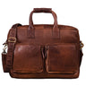 Segunda opción "Henri" Bolso para portátil de 15 6” de piel vintage
