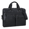 "Eugen" Bolsa De Cuero Con Asa Para Laptop 15,6" Vintage Maletín