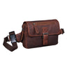 "Ian" Bolso de Cintura de Piel