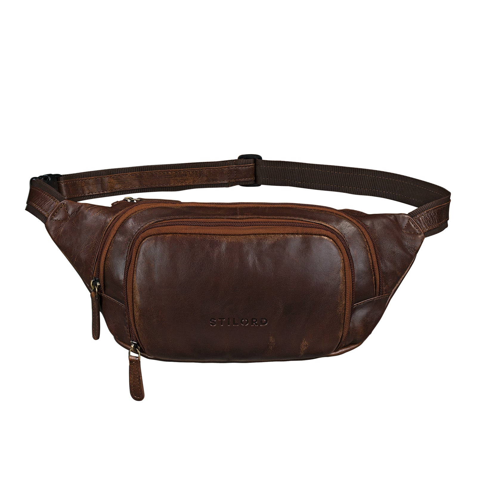 Brusttasche Vintage Leder