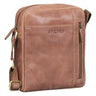 "Clint" Bolsa de Cuero para Hombre Pequeña para Tablet con Correa