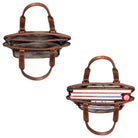 Leder Damentasche Braun