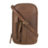 „Lane“ 3-en-1 Bolsa Para Teléfono De Cuero, Bandolera Y Pulsera Grande