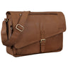 "Merlin" Bolsa Vintage De Cuero Para Mujeres Y Hombres Maletín