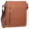 "Will" Bolsa de Cuero para Hombre Messenger para iPad Pequeña
