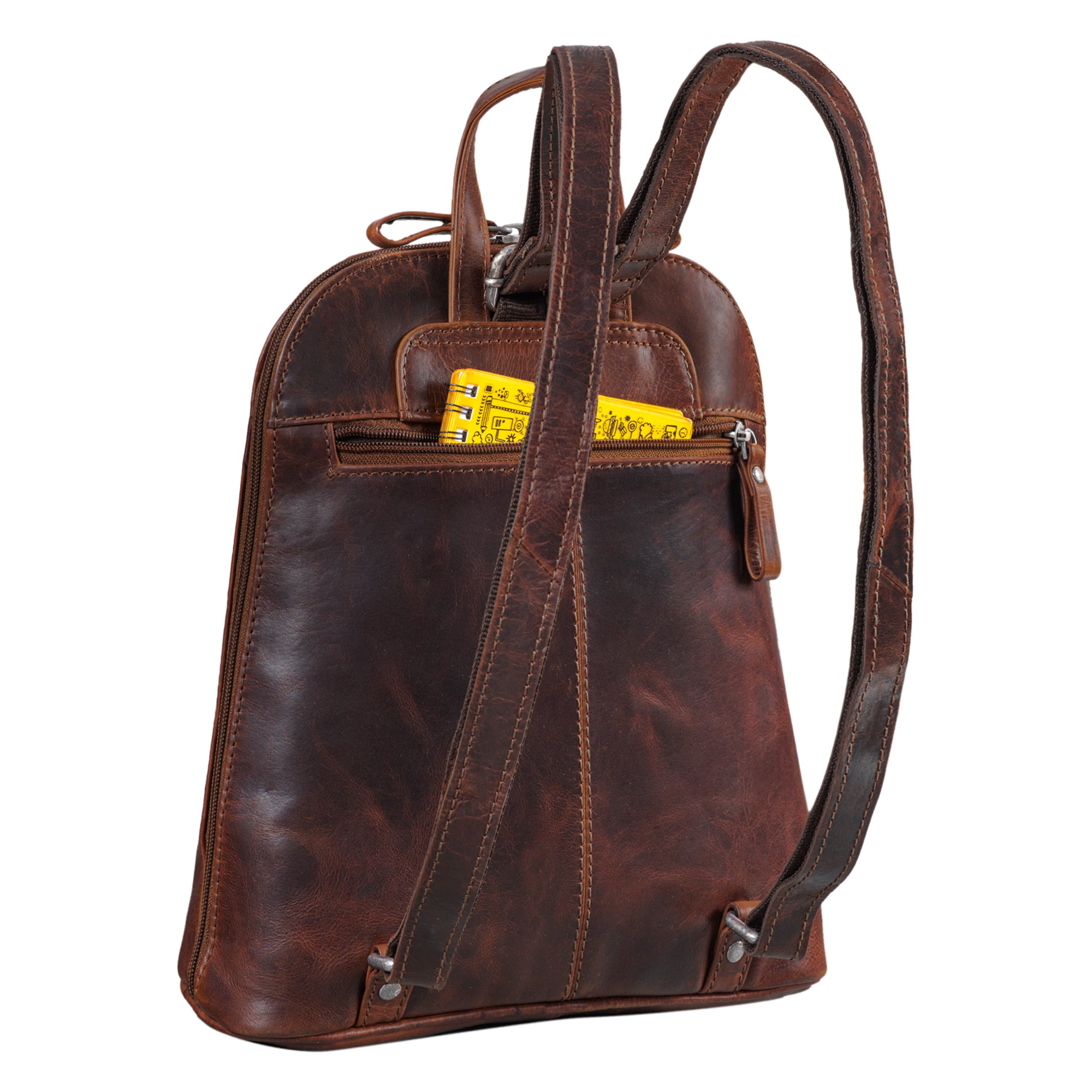 Business Rucksack Herren Leder