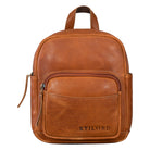 Lederrucksack Damen braun