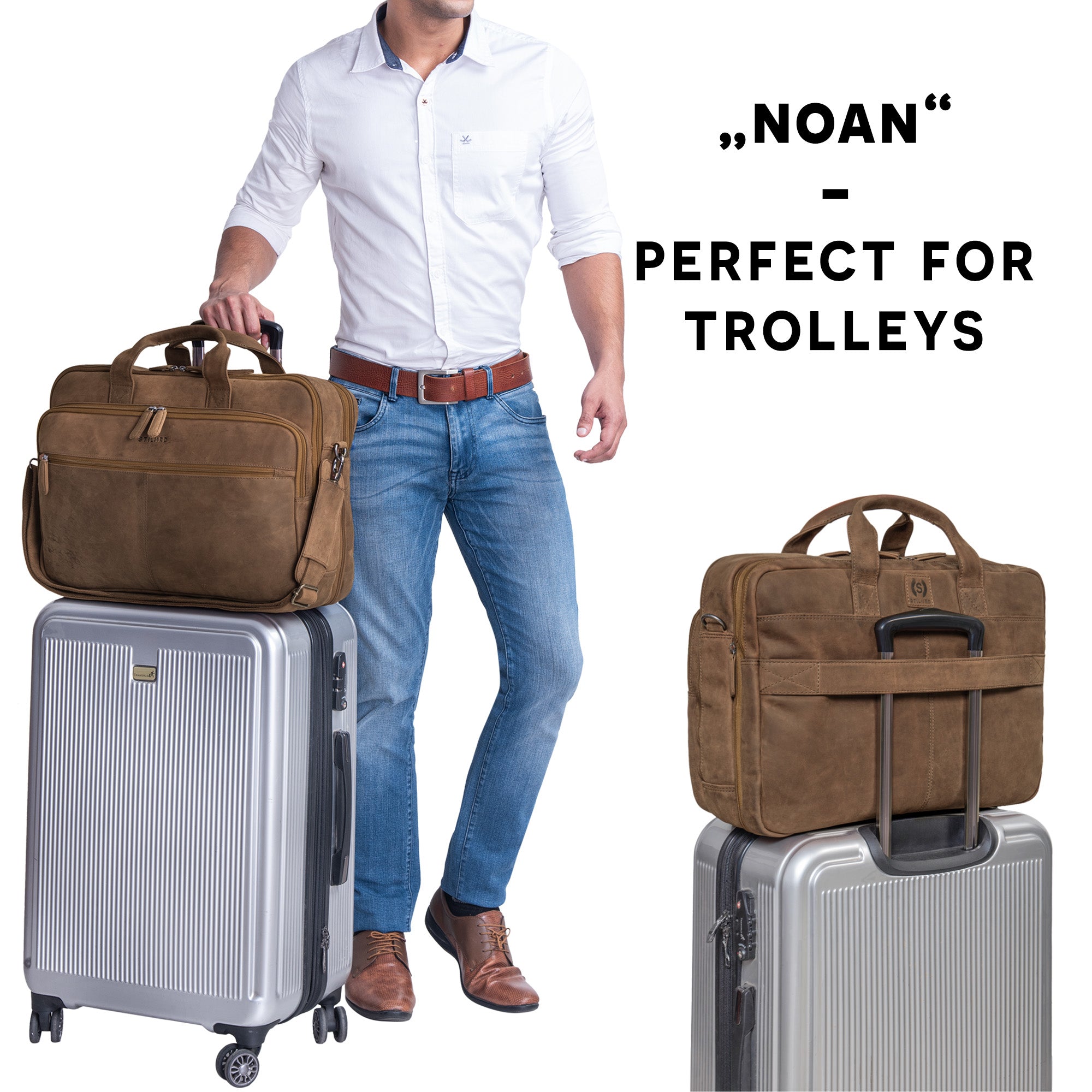 Umhängetasche Trolley Halter Geschäftsreise