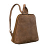 "Calla" Mochila de Cuero Señoras Pequeña Elegante