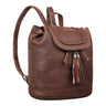 "Enisa" Mochila Mujer Casual de Cuero