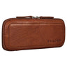 „Scotty“ Estuche De Cuero Vintage Con Cremallera Hardcase Funda Rígida