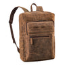 "Gilbert" Mochila Grande Cuero Hombre y Mujer Portátil 15 - 16 Pulgada