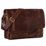 "Marlon" Bolsa De Cuero  Hombre Business Universidad Oficina Vintage