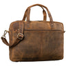 "Geralt" Bolsa Vintage De Cuero Messenger Maletín De Hombro