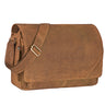 "Nick" Bolso De Cuero Para Hombre Y Mujer Unitasca 15,6"
