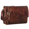 "Marlon" Bolsa De Cuero  Hombre Business Universidad Oficina Vintage