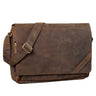 "Nick" Bolso De Cuero Para Hombre Y Mujer Unitasca 15,6"