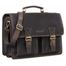 "Jeffrey" Portadocumentos Maletin Cuero Vintage