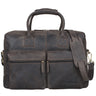 "Ben" Bolso Vintage De Cuero Unisex Para Portátil 15 6 Pulgadas