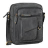 "Ryan" Bolso De Cuero Hombre Pequeño Vintage Para Llevar Al Hombro