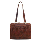 Leder Damen Handtasche braun