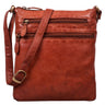Vintage Umhängetasche Leder Damen