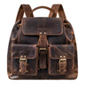 "Larissa" Mochila para mujer de genuina piel vintage