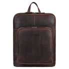 studenten rucksack Damen braun