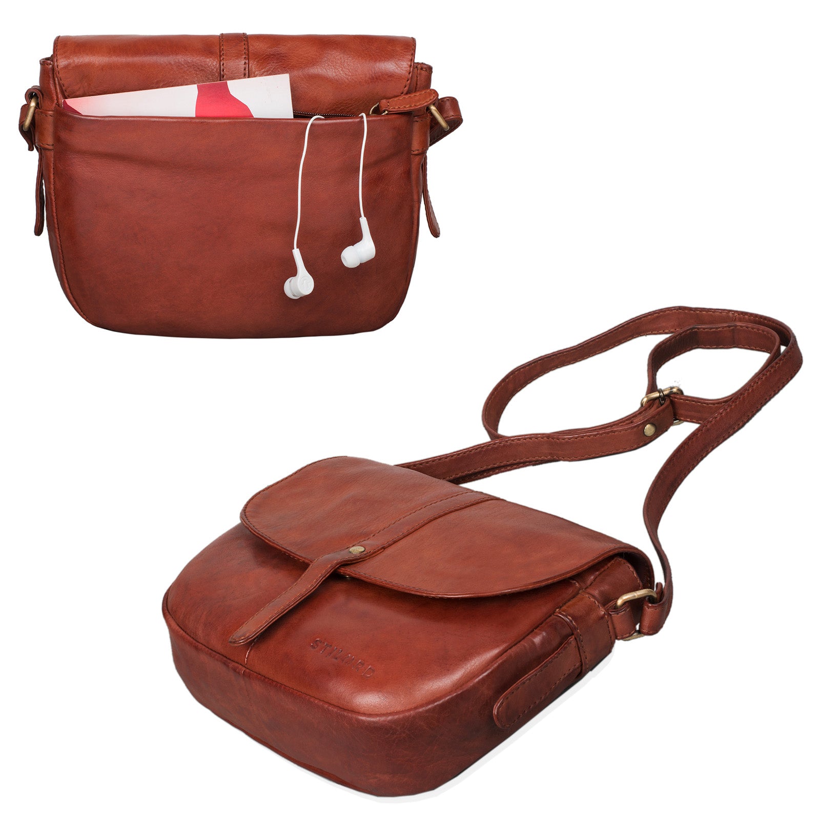 Ledertasche für Party Vintage