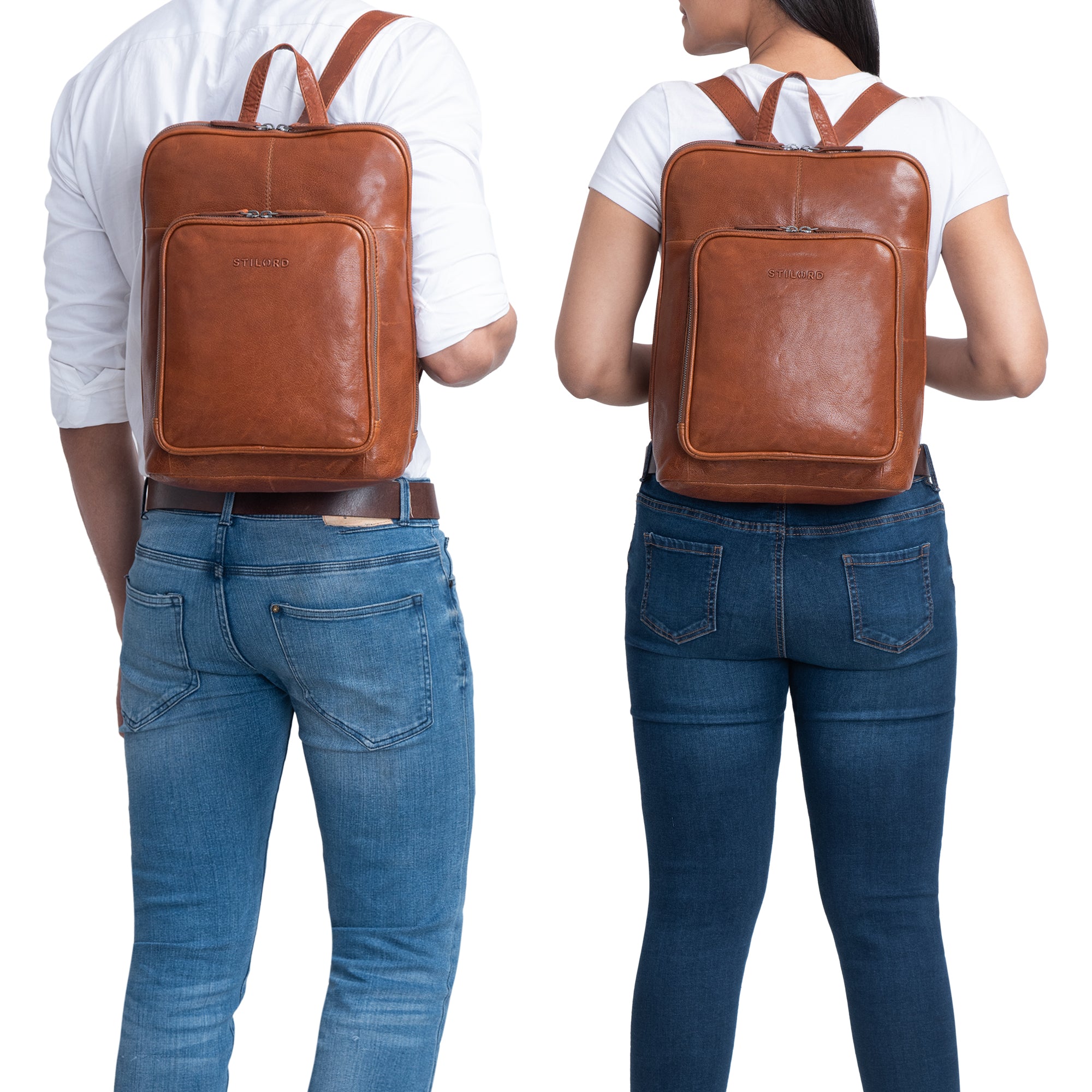 rucksack damen vintage retro braun