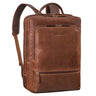 "Christian" Mochila Negocios de Cuero Grande Ordenador Portatil 15 - 17.3