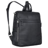 "Tarik" Mochila 2-en-1 de Cuero Antirrobo y Bolso Bandolera