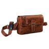 "Ian" Bolso de Cintura de Piel