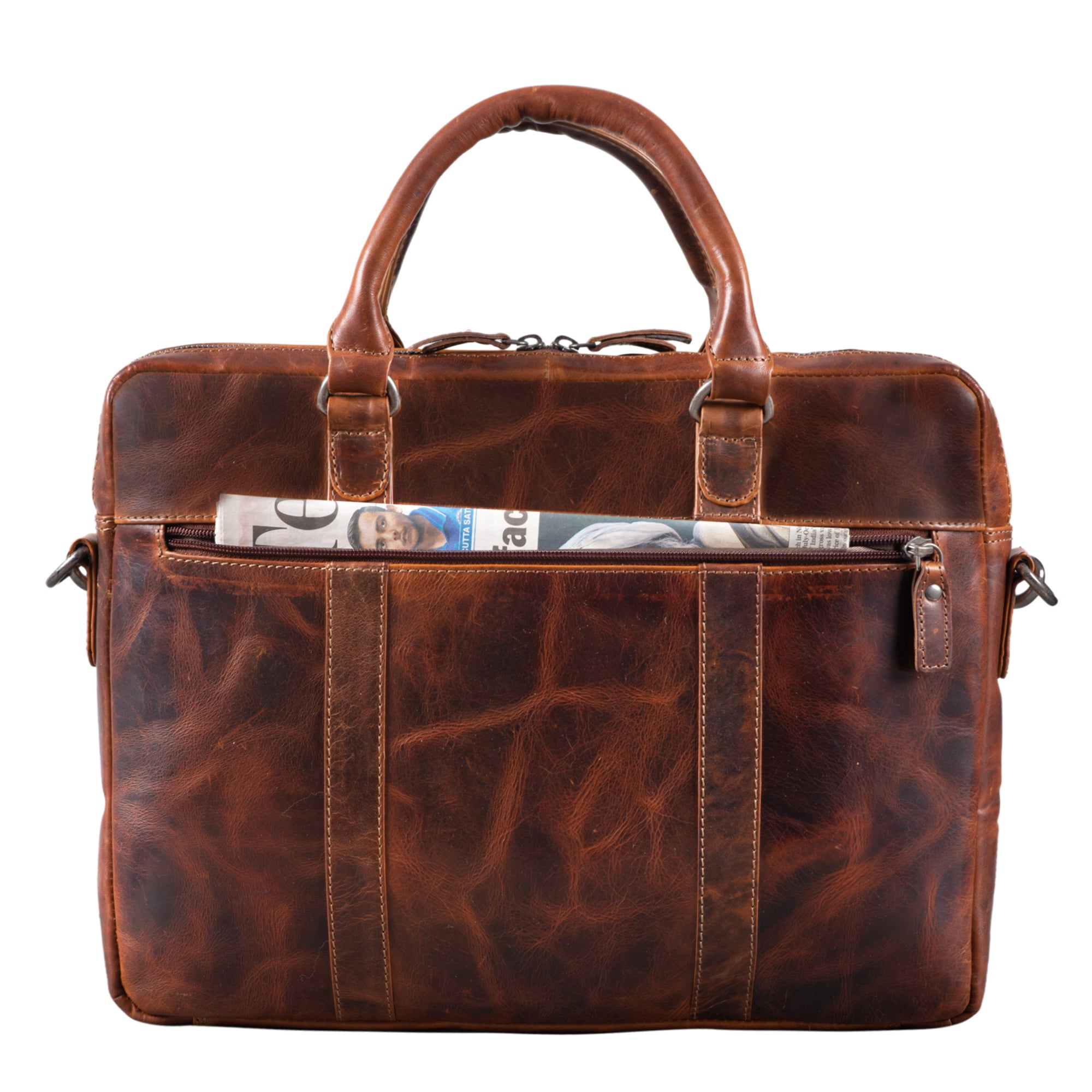 Dokumententasche Arbeit Buero Maenner mittel-braun