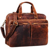 Segunda opción "Remus" Vintage Bolso Bandolera Piel