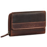 "Lissy" Cartera Mujer Cuero Grande Elegante Monedero con RFID