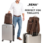 Rucksack Business Echtleder