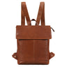 "Charlie" Vintage Mochila de Cuero