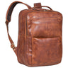 "Balduin" Mochila grande cuero portátiles