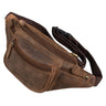 "Eliah" Riñonera o bolsa de cuero vintage