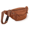 "Eliah" Riñonera o bolsa de cuero vintage