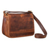 "Malou" Elegante Bolso de Mano Cuero