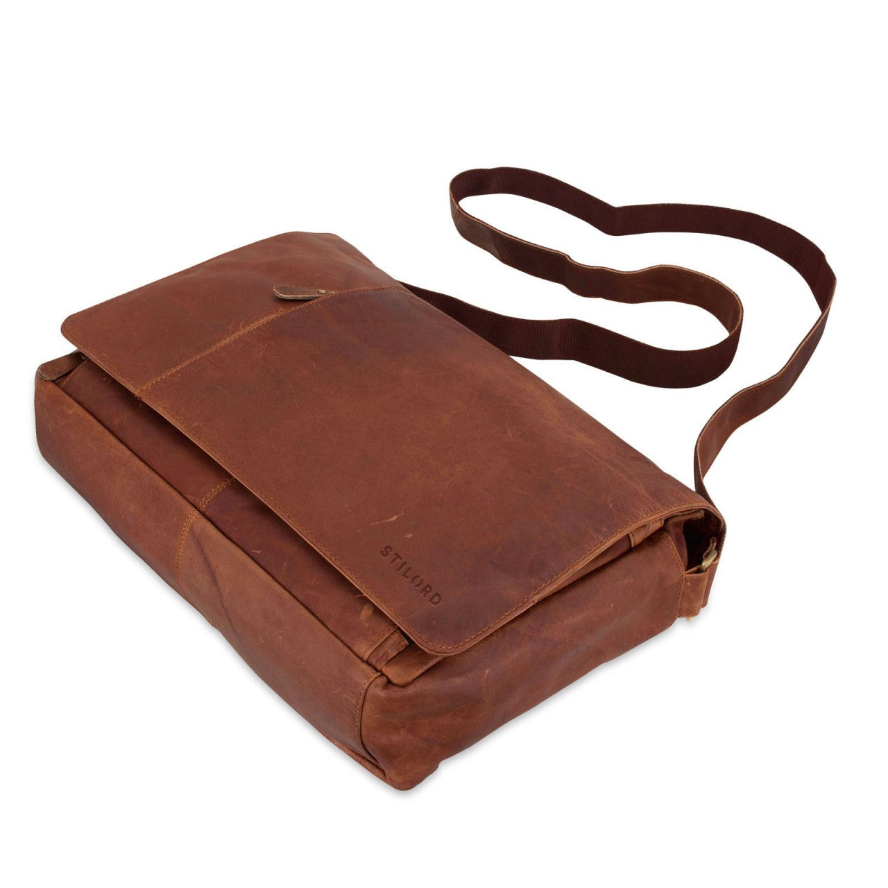 Vintage Leder Umhängetasche Damen Herren